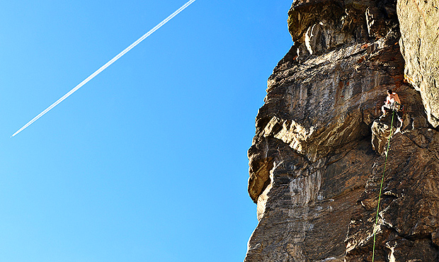 Matthew Leach Rock Climbing